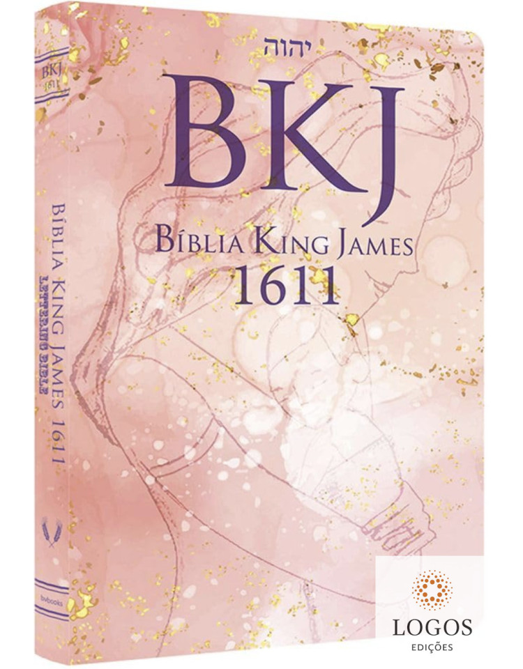Bíblia King James 1611 - capa ultra-fina - Lettering Bible - Mãe e filho. 9786586996548