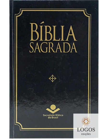 Bíblia Sagrada - ARC - capa dura - preta. 7899938407806
