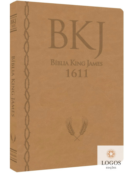 Bíblia King James 1611 - ampliada - letra gigante - capa ultra-fina - luxo mostarda. 9786586996760