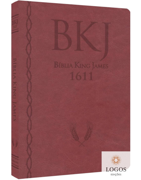 Bíblia King James 1611 - ampliada - letra gigante - capa ultra-fina - luxo vermelha. 9786586996784