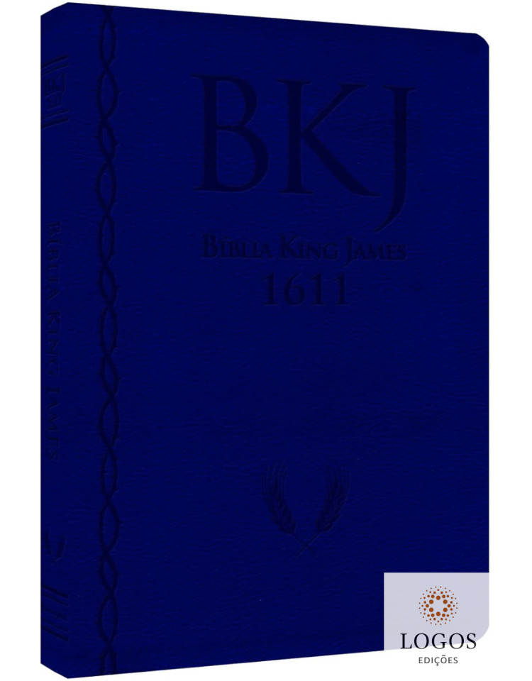 Bíblia King James 1611 - ampliada - letra gigante - capa ultra-fina - luxo azul. 9786586996753 Bíblia King James 1611 - ampliada - letra gigante - capa ultra-fina - luxo azul. 9786586996753