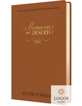 Mananciais no deserto - capa couro. 9786553503137. Lettie Cowman