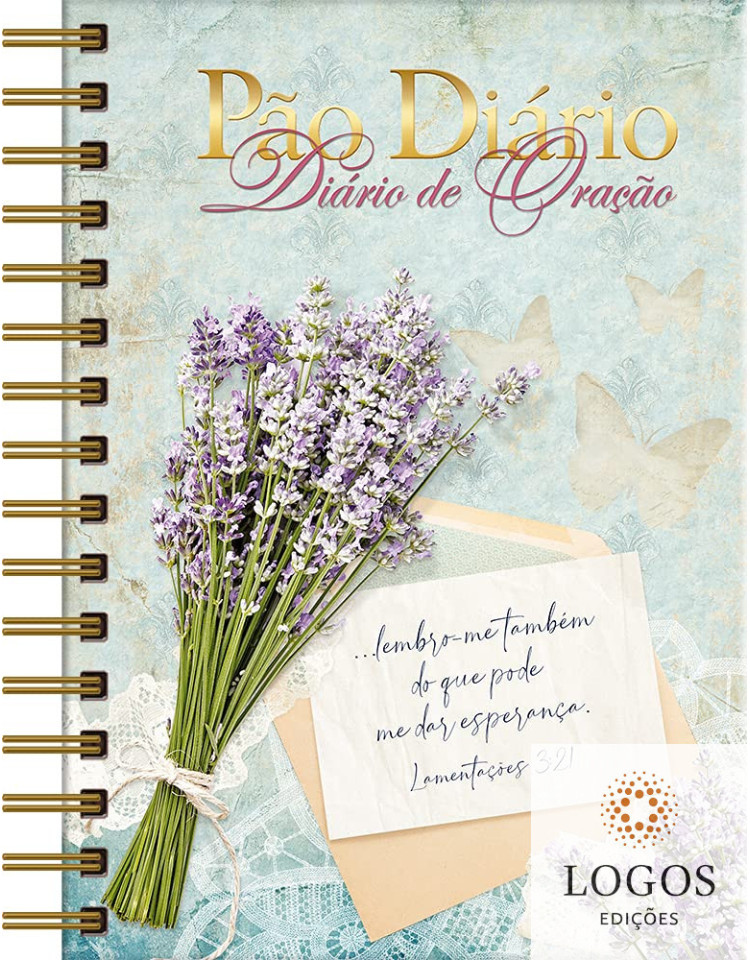 Pão diário - diário de oração - espiral - Esperança. 9786587506005 Pão diário - diário de oração - espiral - Esperança. 9786587506005