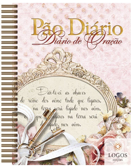 Pão diário - diário de oração - espiral - Chaves do céu. 9781680431445