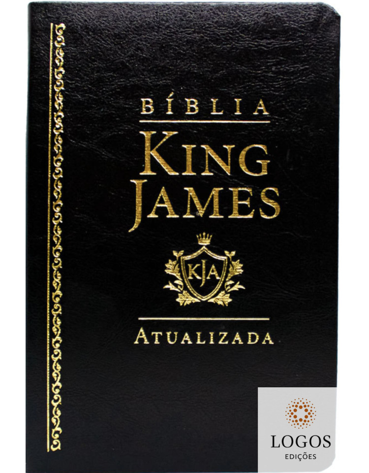 Bíblia King James Atualizada - capa luxo - preta. 9786588364765