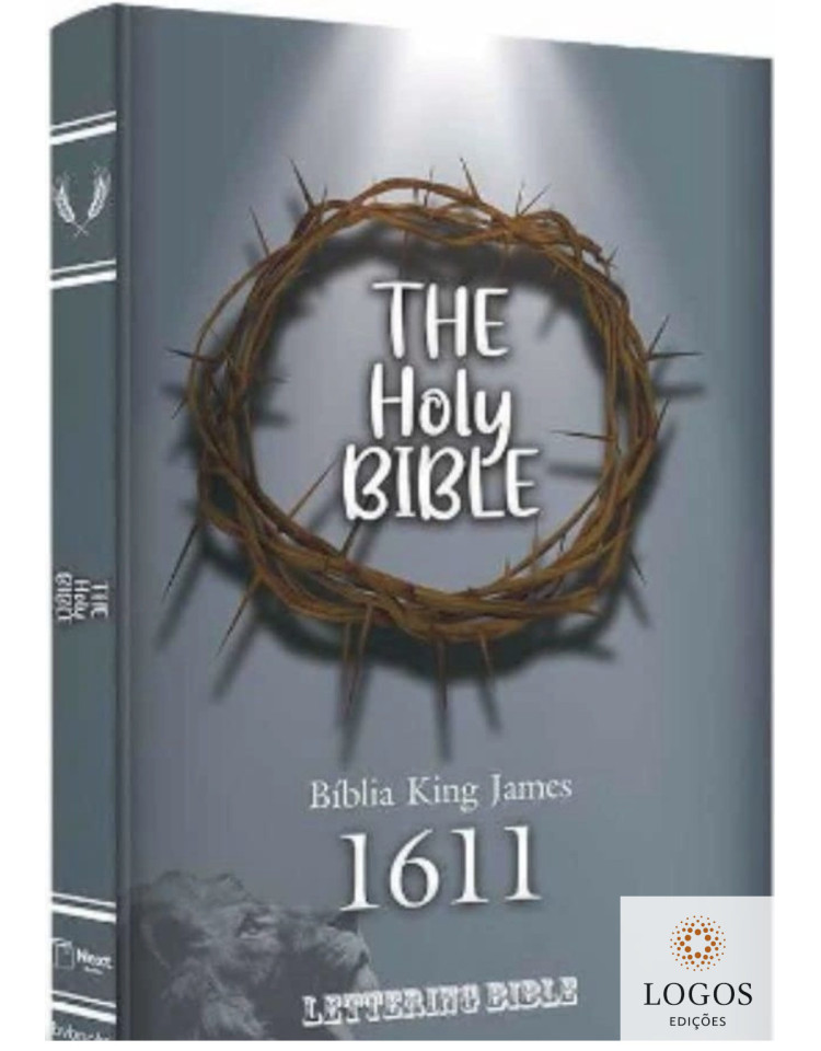 Bíblia King James 1611 - capa dura - Lettering Bible - Coroa de espinhos