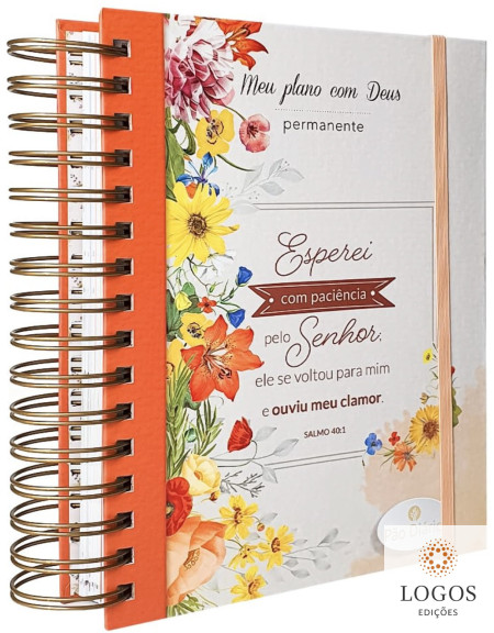 Planner - Meu Plano com Deus – Esperei com paciência. 9786553502635