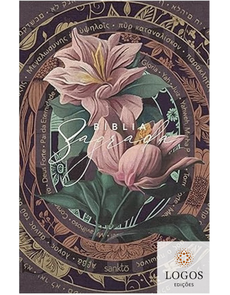 Bíblia NVT Pop Flex - Nomes de Deus - Floral. 7908249103991