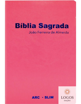Bíblia Sagrada - ARC - capa luxo slim flexível - rosa. 9786556552873