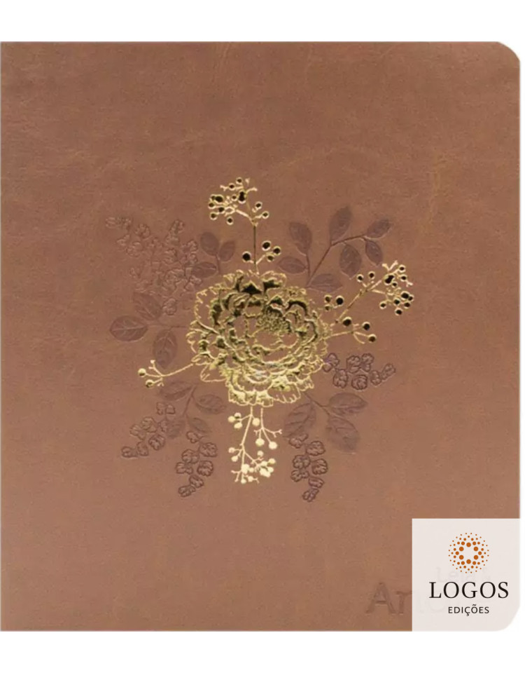 Bíblia Leia e Anote - NVT - letra grande - capa luxo - Fendi. 9786556553634