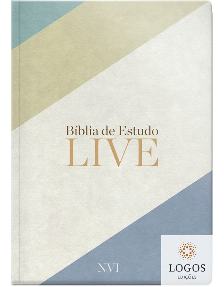 Bíblia de Estudo Live - NVI - letra grande - capa Flow. 9786556552033