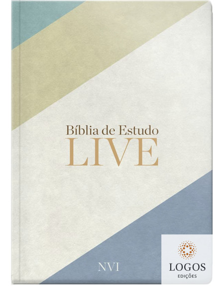 Bíblia de Estudo Live - NVI - letra grande - capa Flow. 9786556552033