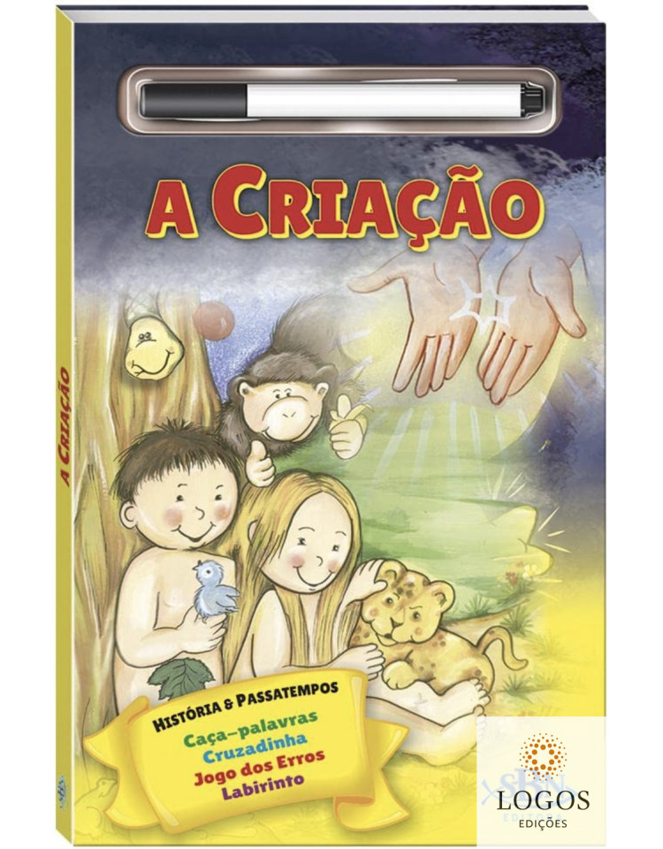 História bíblica e passatempos - escreva e apague - A Criação. 9788537632000