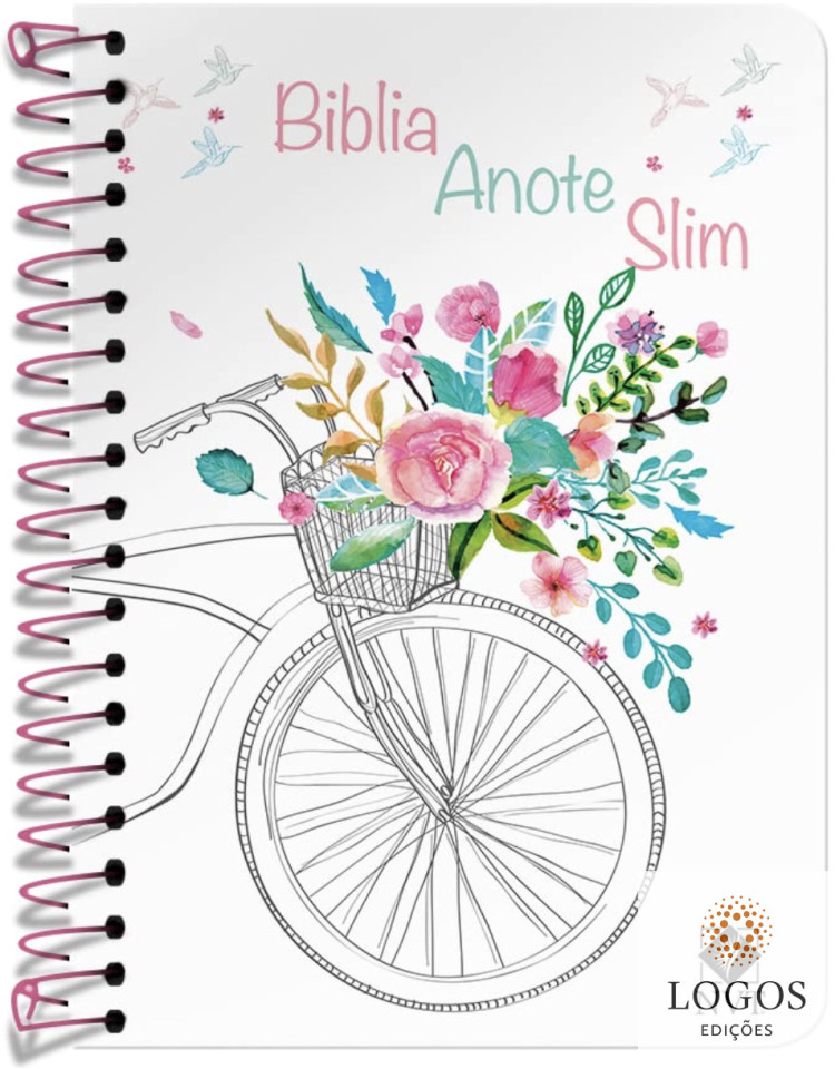 Bíblia Anote - NVT - slim - capa espiral - Bike. 9786556552620