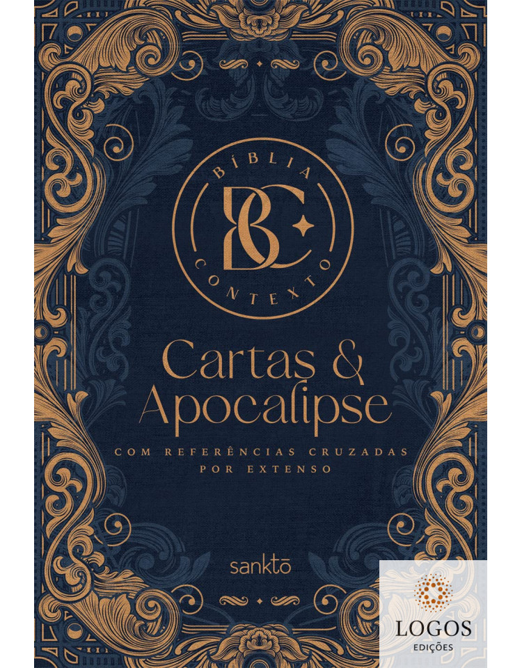 Bíblia Contexto - Cartas & Apocalipse - NVT - capa dura soft touch - ornamentos. 7908249103281