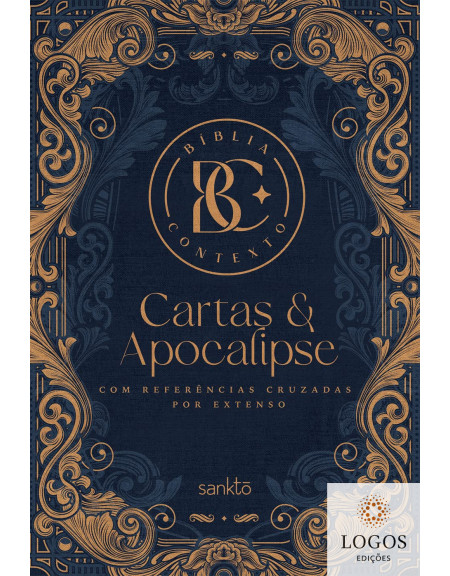 Bíblia Contexto - Cartas & Apocalipse - NVT - capa dura soft touch - ornamentos. 7908249103281
