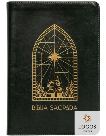 The Purpose Book - Bíblia Sagrada - A21 - Couro soft - Verde. 9786556897400