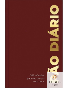 Pão Diário - volume 28 - Bordô. 9786553505414