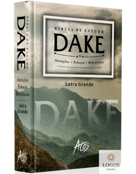 Bíblia de estudo DAKE - capa dura - Montanha. 9786501057156