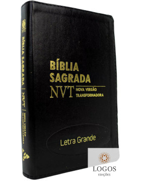 Bíblia Sagrada - NVT - capa couro simulado - preto. 46630