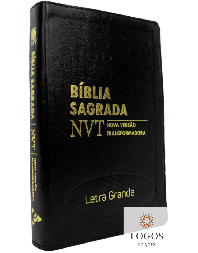 Bíblia Sagrada - NVT - capa couro simulado - preto. 46630
