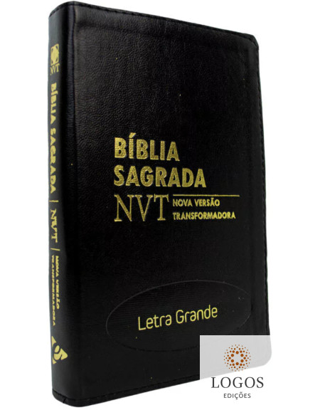 Bíblia Sagrada - NVT - capa couro simulado - preto. 46630