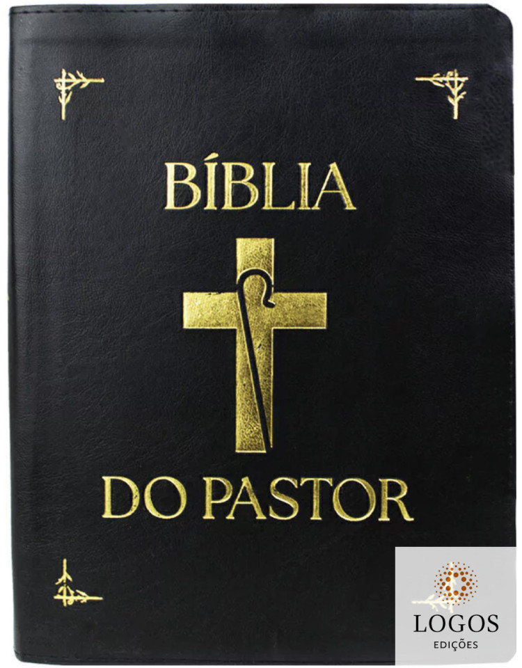 Bíblia do Pastor para púlpito - ARC - com Harpa Avivada e Corinhos - letra hipergigante - capa luxo - preta. 9786589938651