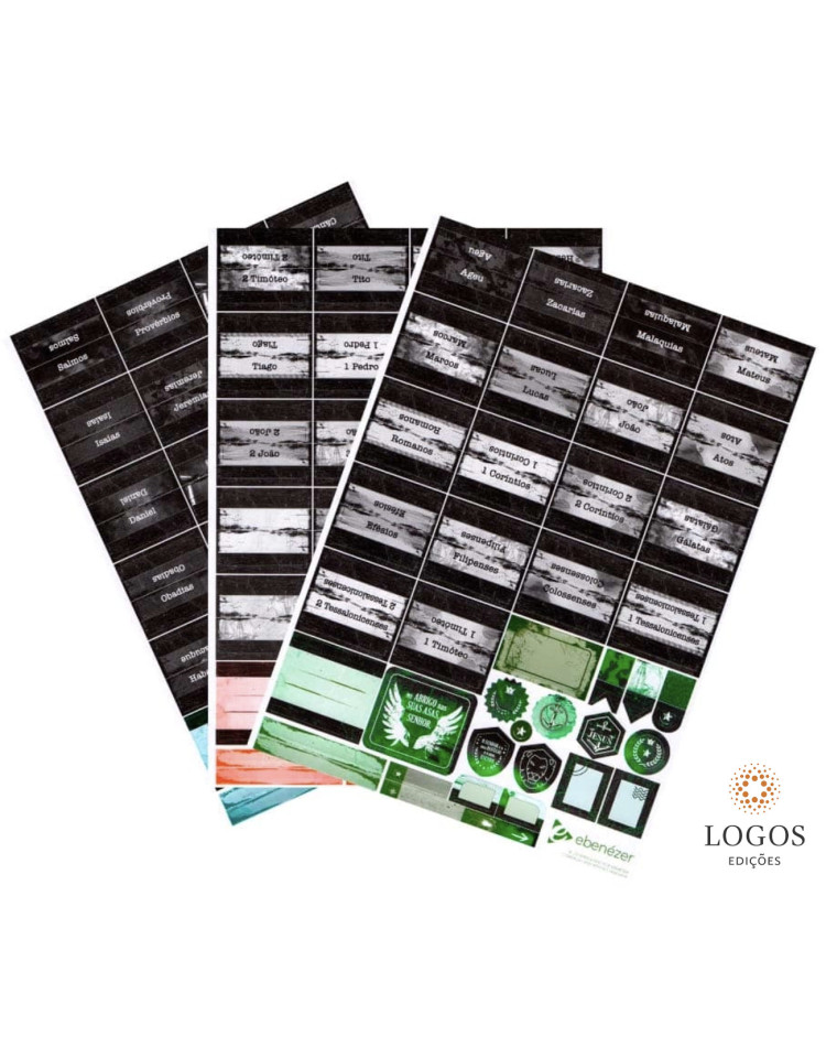 Marcadores autocolantes para Bíblia - preto. 44113