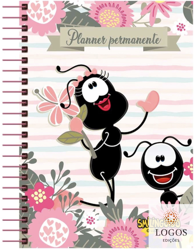 Agenda permanente Smilinguido - grande - Alegria. 9786553500556