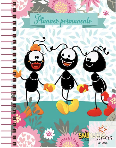 Agenda permanente Smilinguido - grande - Amizade. 9786553500594