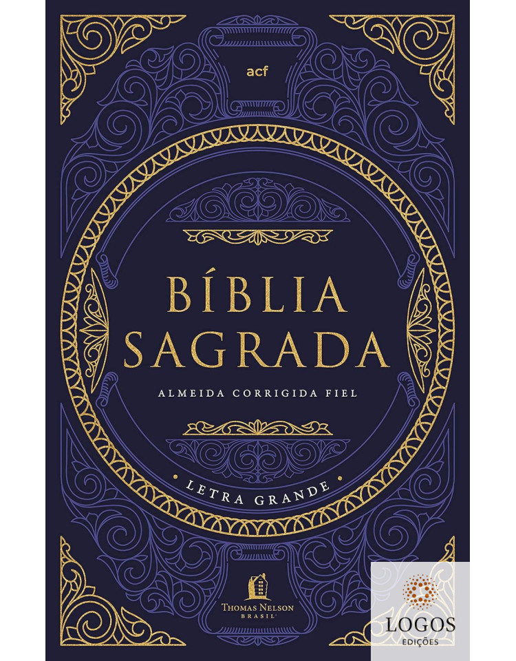 Bíblia Sagrada - leitura perfeita - ACF - capa dura - tesouro sagrado. 9786556892078