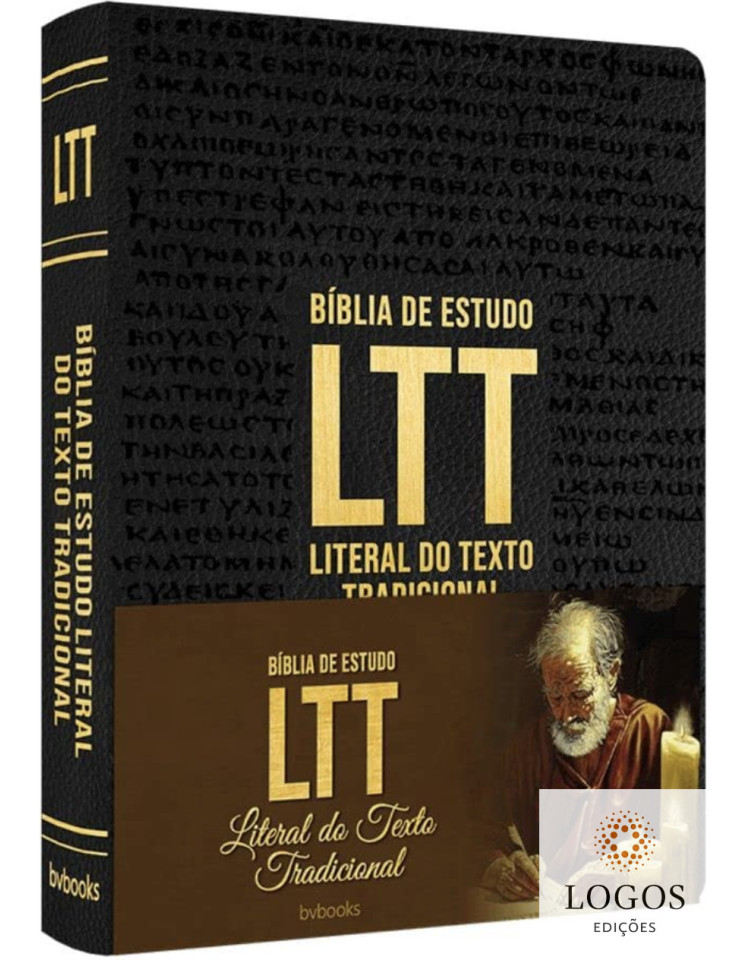 Bíblia de Estudo LTT - Literal do Texto Tradicional - preto. 9786586996425. Hélio de Menezes Silva