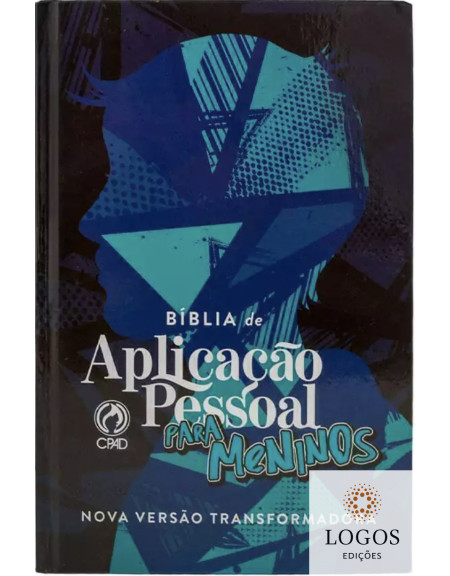 Bíblia de Aplicação Pessoal para Meninos - NVT - azul. 7908234004524