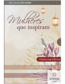 Mulheres que inspiram - caixa com dois livros. 9786553500884. Corrie ten Boom. Susannah Spurgeon