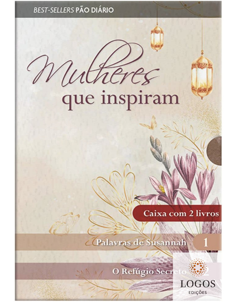 Mulheres que inspiram - caixa com dois livros. 9786553500884. Corrie ten Boom. Susannah Spurgeon