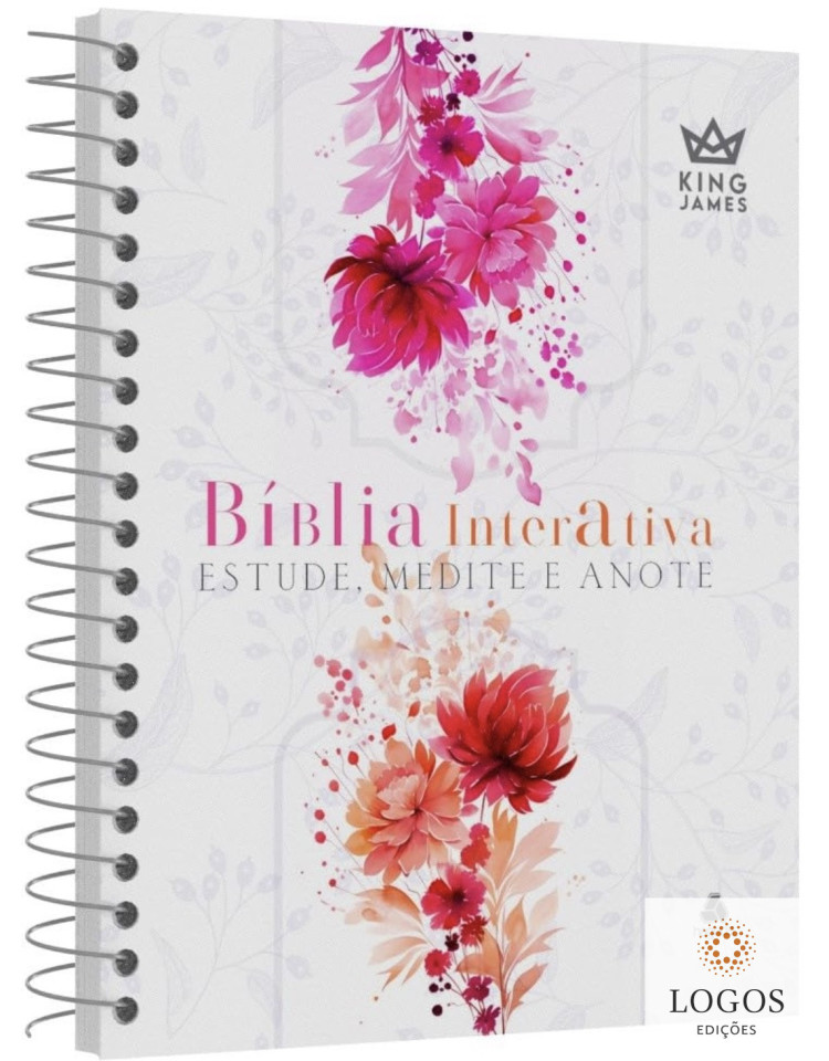 Bíblia Interativa Estude, Medite e Anote - King James Clássica - capa Bondade. 9788577425662