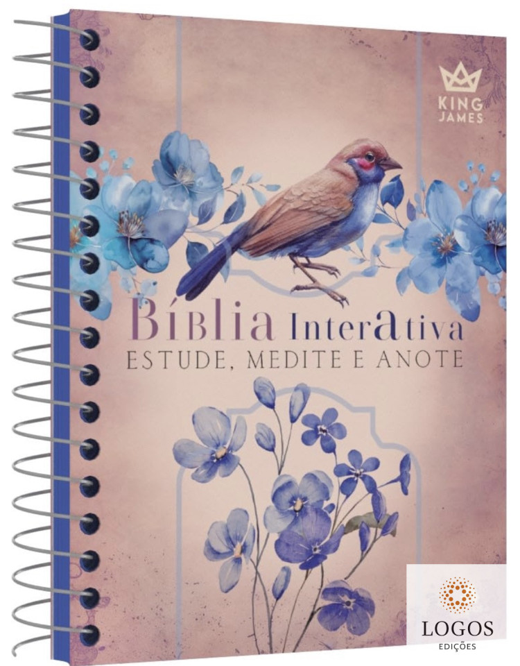 Bíblia Interativa Estude, Medite e Anote - King James Clássica - capa Paciência. 9788577425679