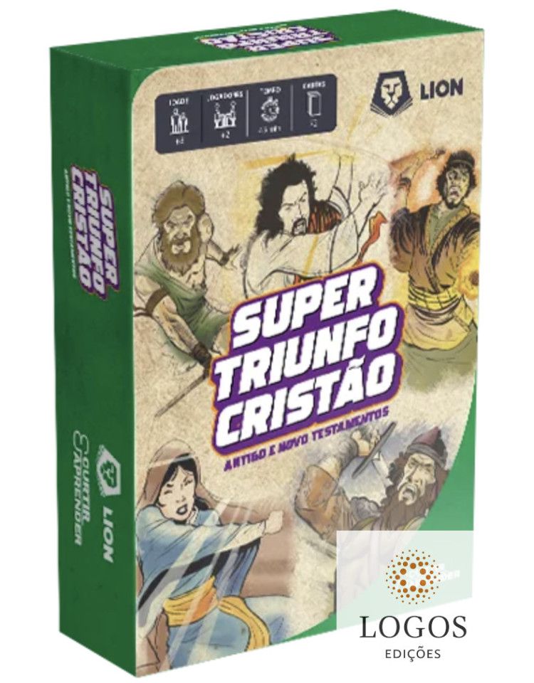 Super Triunfo Cristão - jogo de cartas. 9786587533513