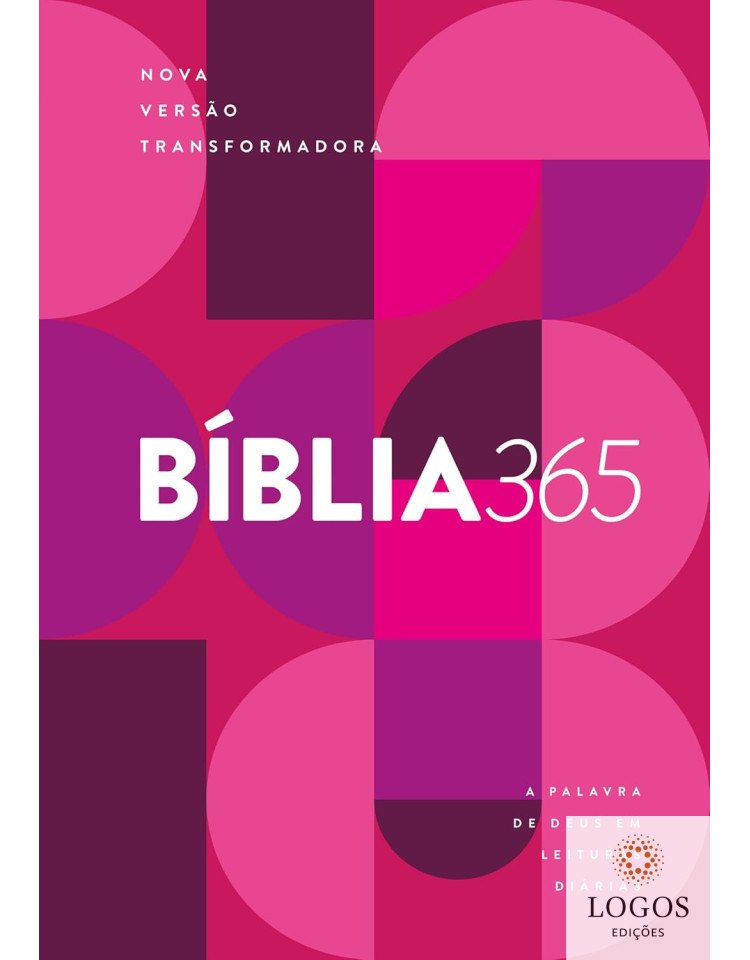 Bíblia 365 NVT - capa dura - roxa feminina. 9786559883677