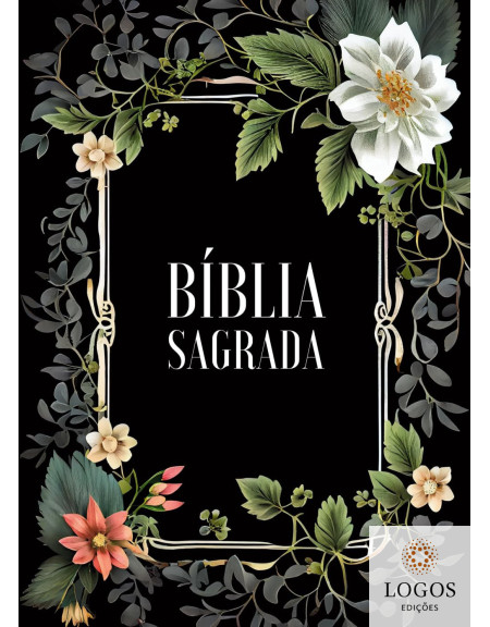 Bíblia Sagrada - NVI - capa dura - Jardim floral. 9788524305962