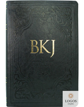Bíblia King James 1611 - letra extra-gigante - capa luxo - preta. 9788581582405