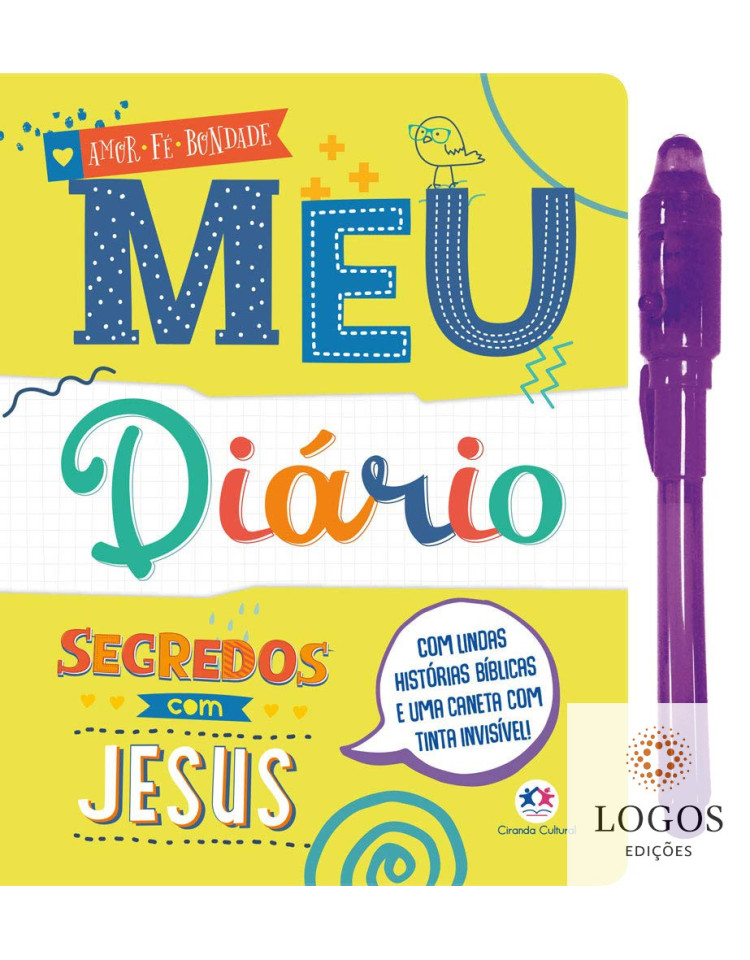 Meu diário - segredos com Jesus- 9788538088707