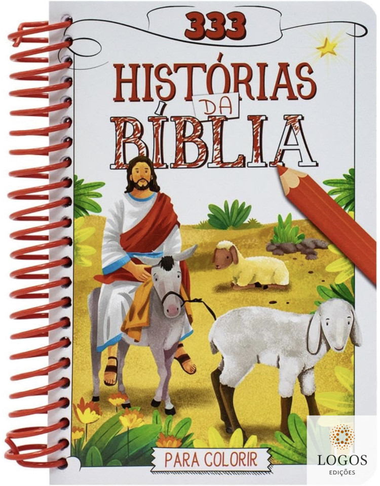 333 histórias da Bíblia para colorir. 9788537659823