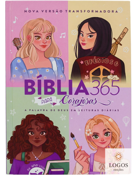 Bíblia 365 NVT - capa dura - para corajosas 2. 9786559883592