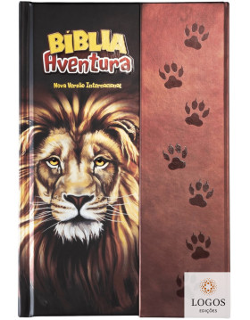 Bíblia Aventura - Leitura Perfeita - Capa dura com fechamento em ímã - Leão. 9786552172013