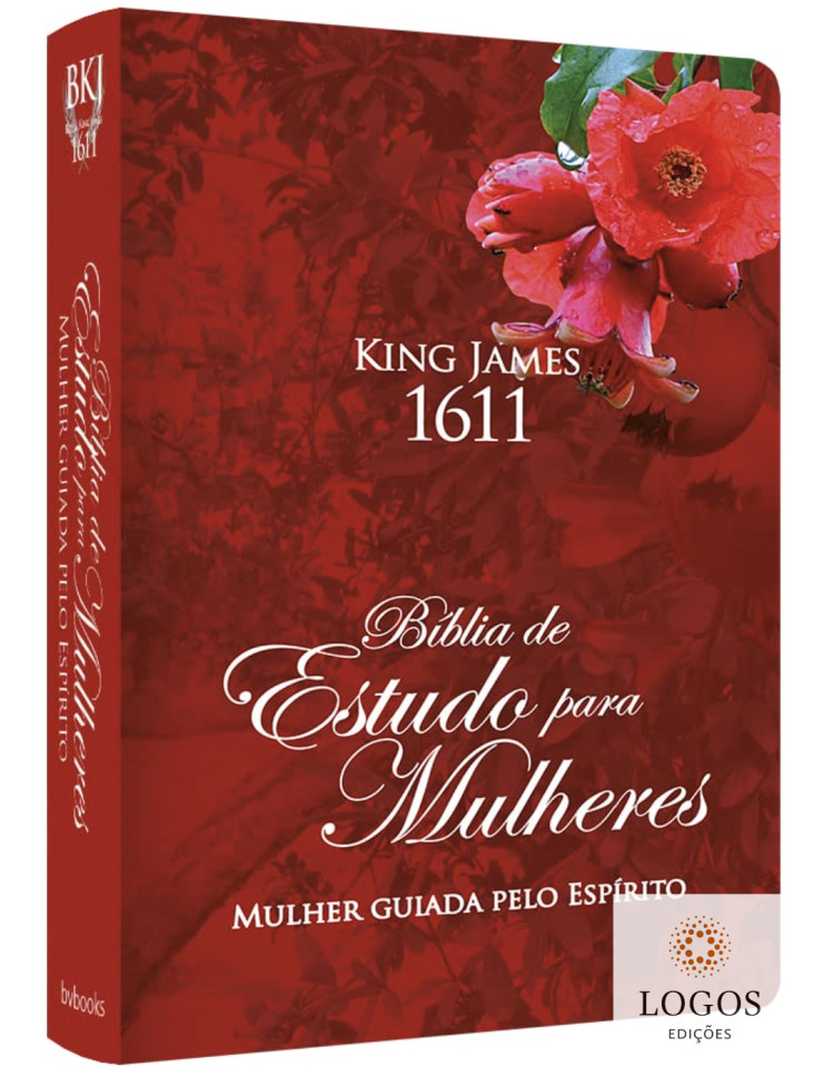 Bíblia King James de estudo para mulheres - mulher guiada pelo Espírito - capa dura - artística. 9786586996401