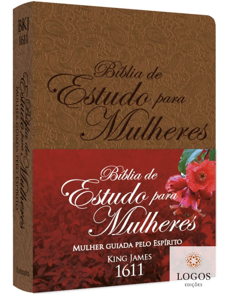Bíblia King James de estudo para mulheres - mulher guiada pelo Espírito - castanho. 9786586996395