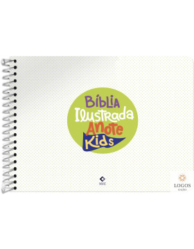 Bíblia Ilustrada Anote kids - NVT - Stickers. 9786556555485