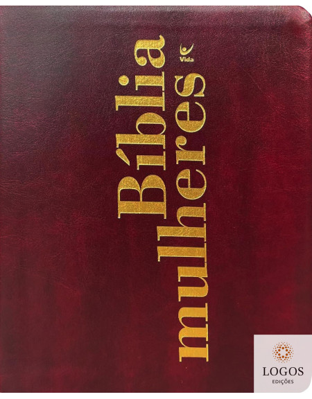 Bíblia Mulheres - NAA - com espaço para anotações - edição de luxo - vinho. 9786555846416. Viviane Martinello