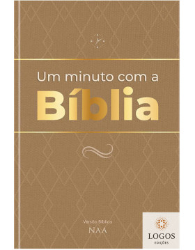Um minuto com a Bíblia - capa castanha. 9786553506572